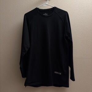 RAWGEAR Men's Black Long Sleeve Performance Tee